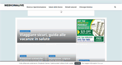 Desktop Screenshot of medicinalive.com